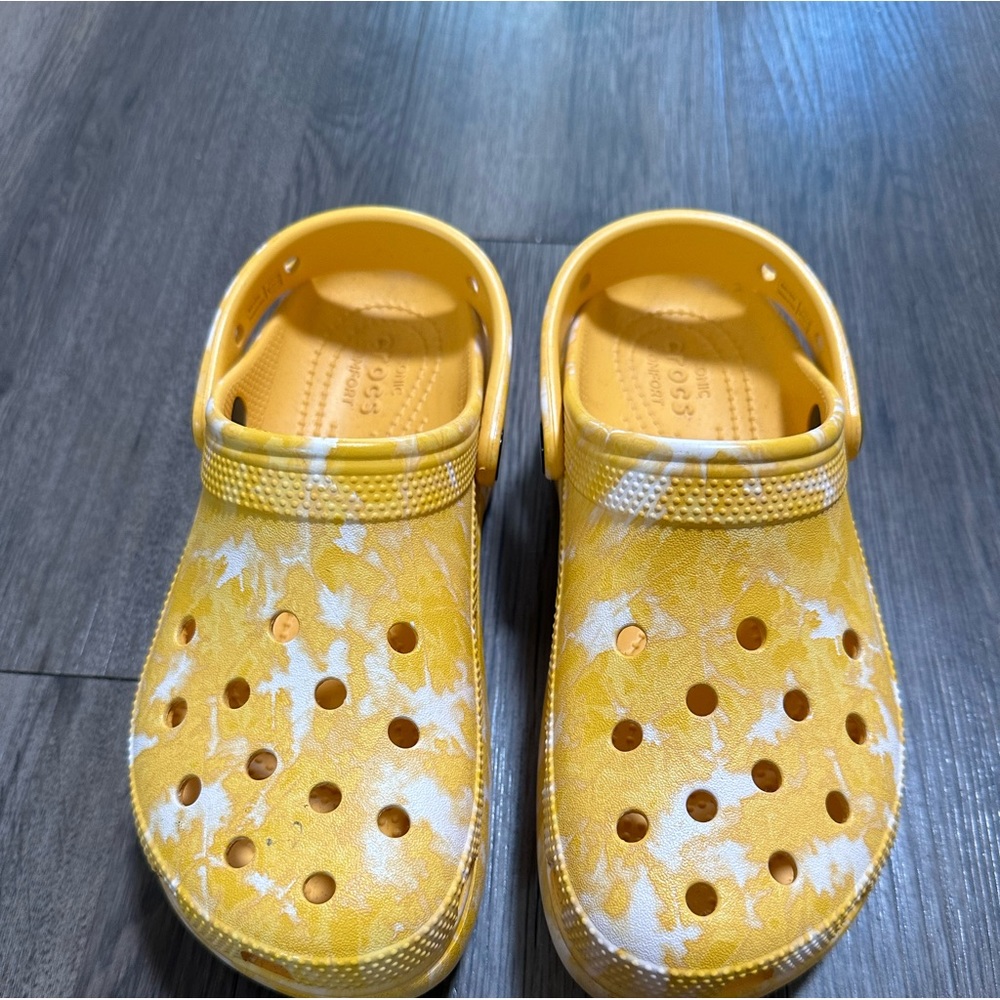 Crocs Brand Sandals Size: 37 w Color: Vintage Yellow